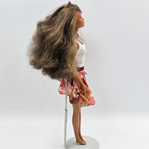 Barbie 2004 Fashion Fever Kayla Doll Tropical Skirt H0869 Mattel Read - Picture 12 of 16